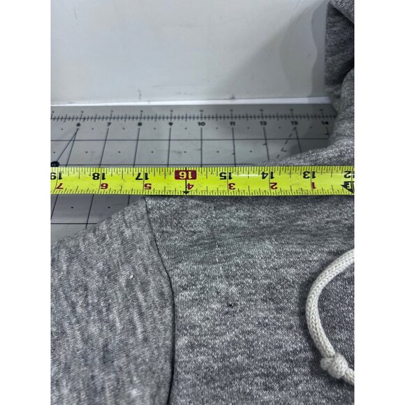 MW Gray Zip-Up Hoodie Sz. M Vintage 1980’s Metal Zipper ~minty~ Rocky Balboa - Picture 14 of 16